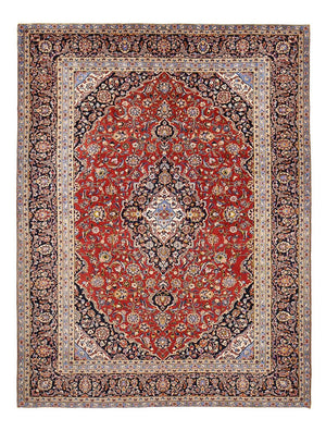 Tapis persan - Keshan - 378 x 285 cm - rouge