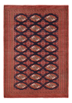 Tapis Turkaman - 190 x 129 cm - rouge