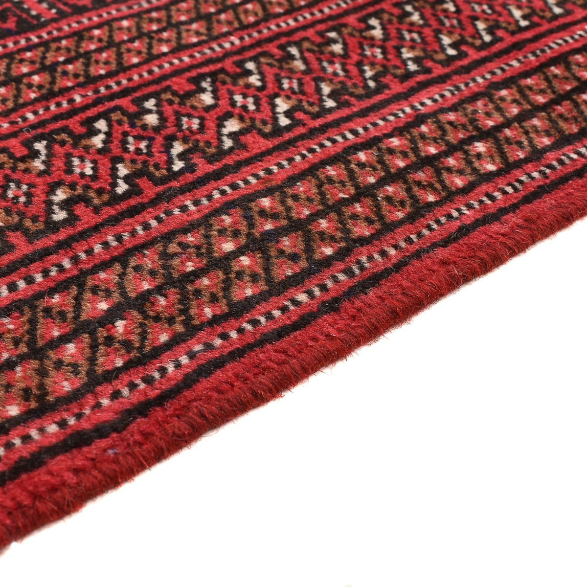 Tapis Turkaman - 190 x 129 cm - rouge
