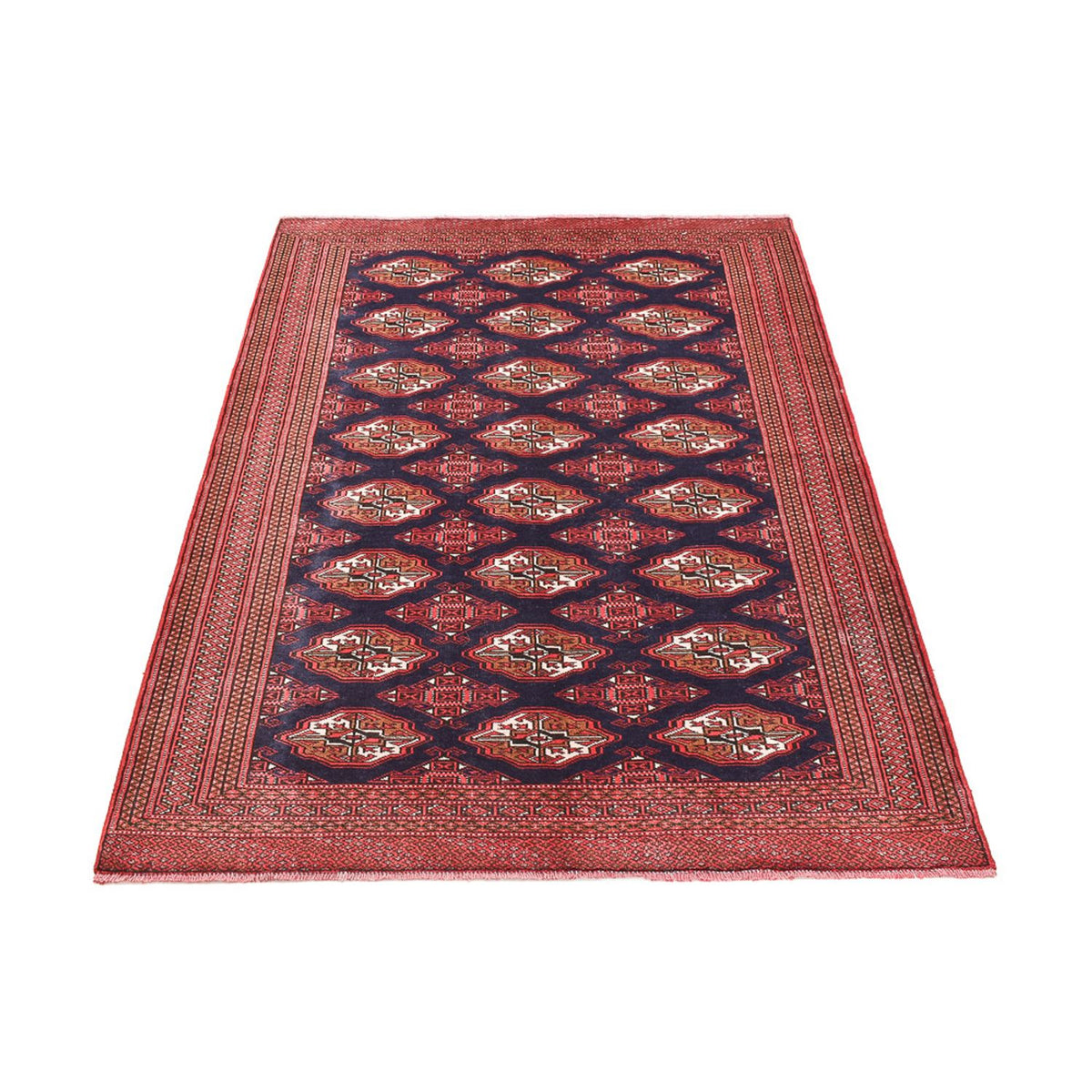 Tapis Turkaman - 190 x 129 cm - rouge