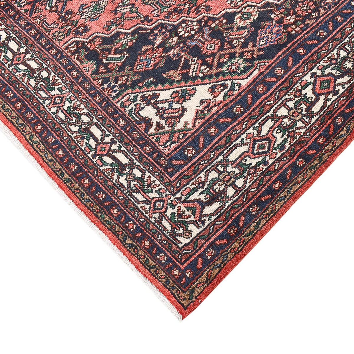 Tapis persan - Nomadic - 313 x 222 cm - rouge clair