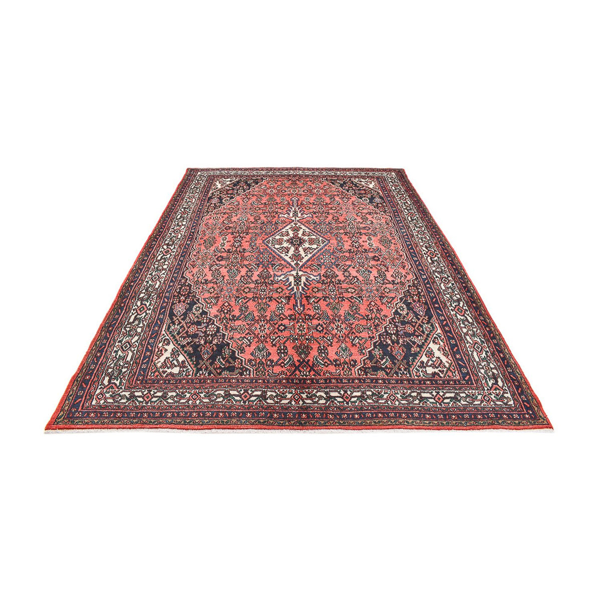 Tapis persan - Nomadic - 313 x 222 cm - rouge clair