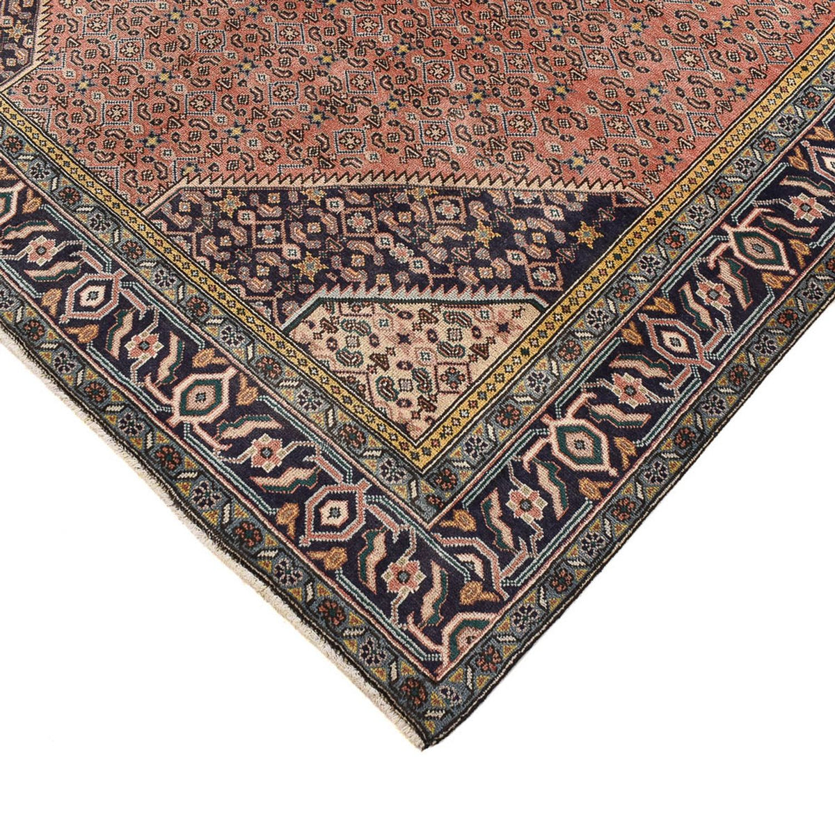 Tapis persan - Nomadic - 300 x 195 cm - rouge clair