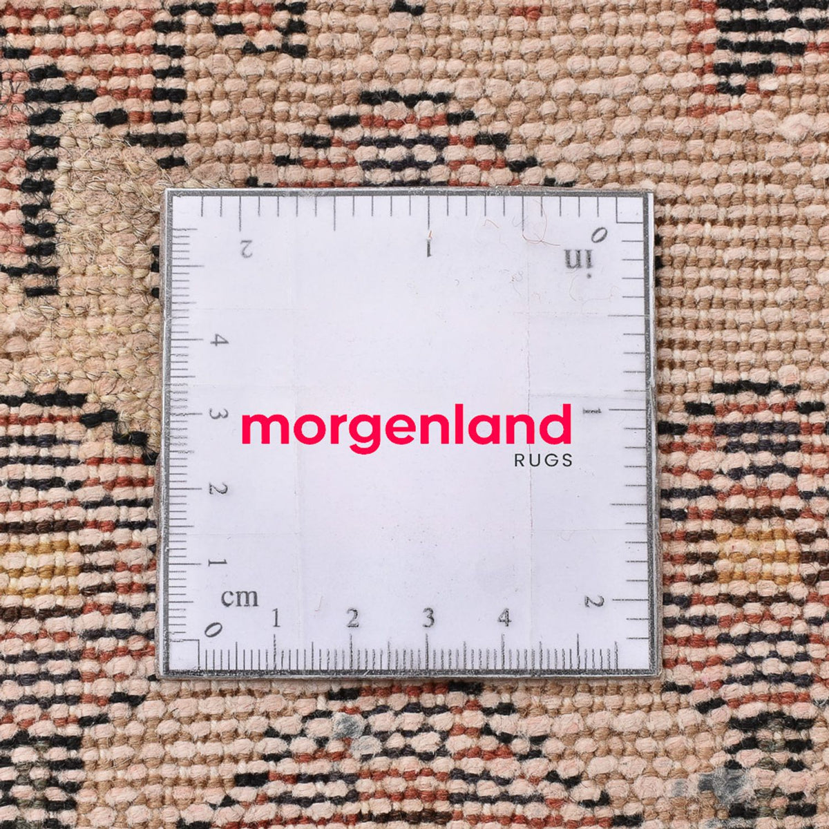 Tapis persan - Nomadic - 141 x 103 cm - rouge clair