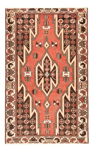 Tapis persan - Nomadic - 125 x 75 cm - rouge clair