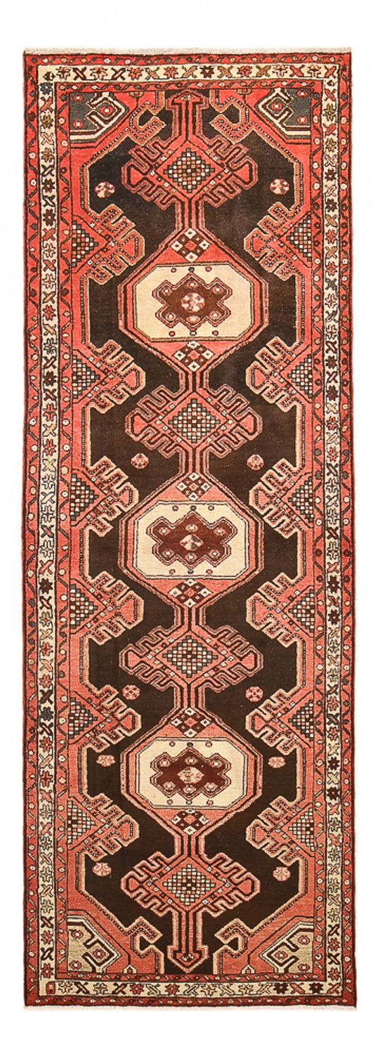 Tapis de couloir Tapis persan - Nomadic - 318 x 109 cm - terracotta