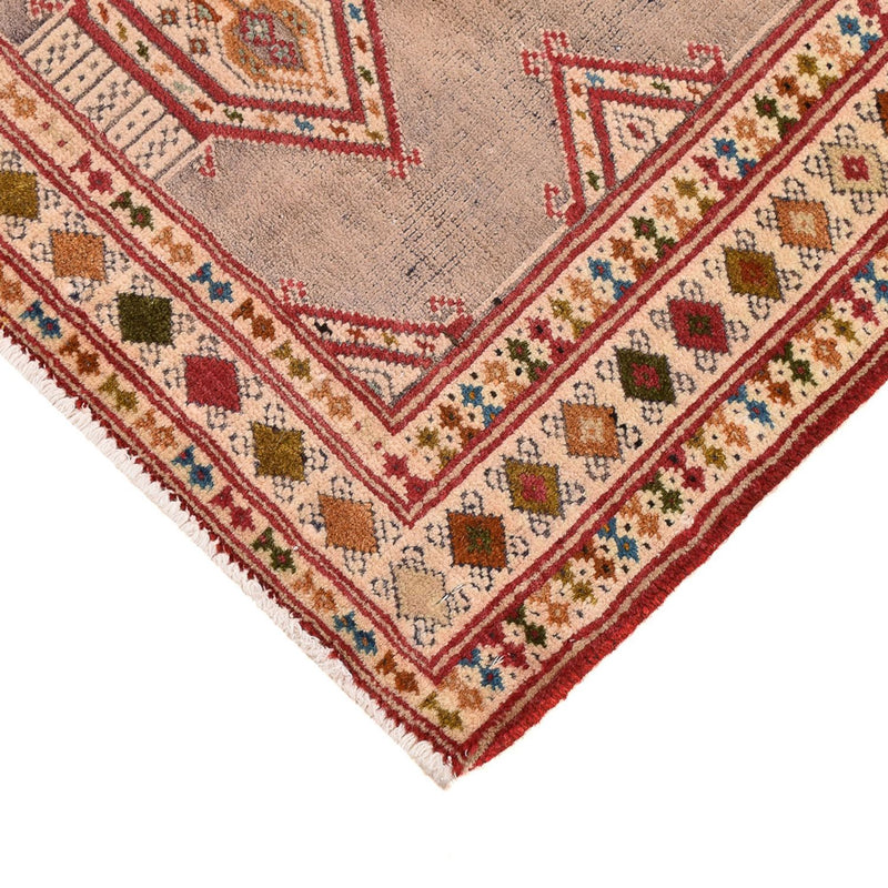 Tapis Turkaman - 79 x 64 cm - rose