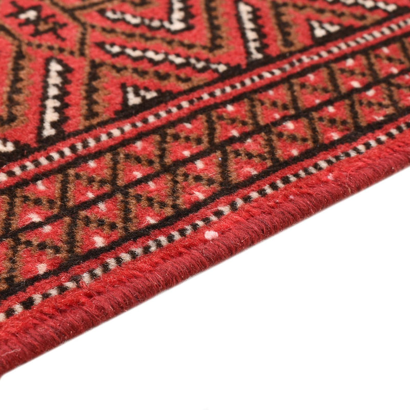 Tapis Turkaman - 144 x 98 cm - rouge