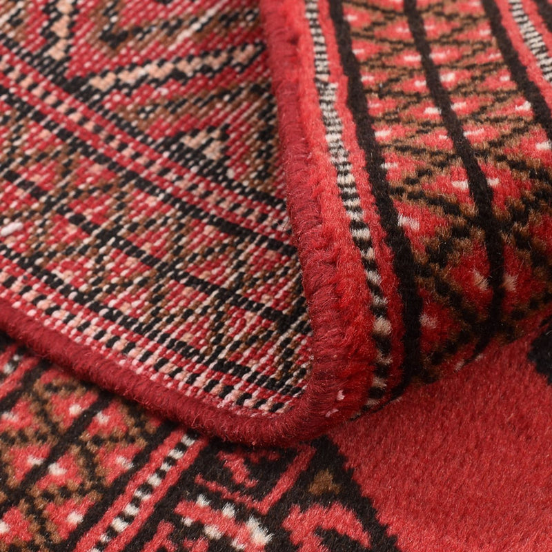 Tapis Turkaman - 144 x 98 cm - rouge
