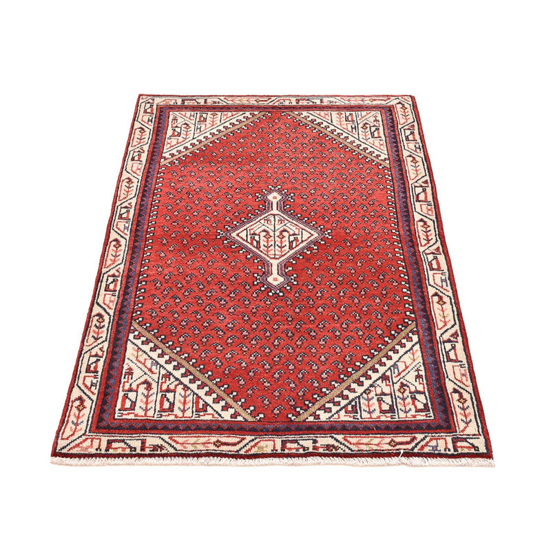 Tapis persan - Mir - 146 x 93 cm - rouge
