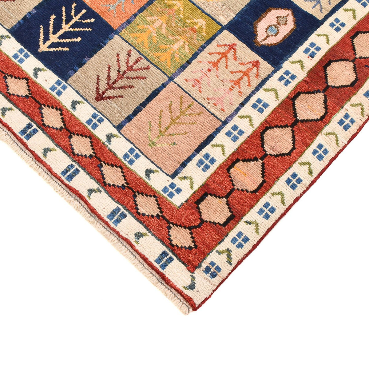 Tapis Gabbeh - Persan - 143 x 103 cm - multicolore