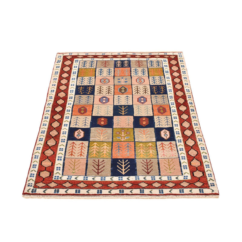 Tapis Gabbeh - Persan - 143 x 103 cm - multicolore