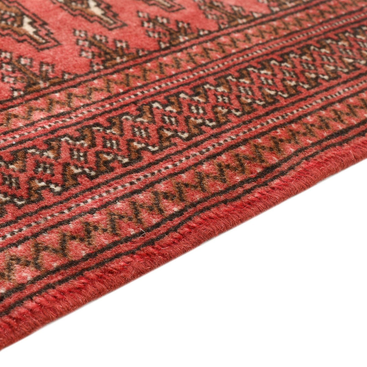 Tapis Turkaman - 140 x 104 cm - rouge