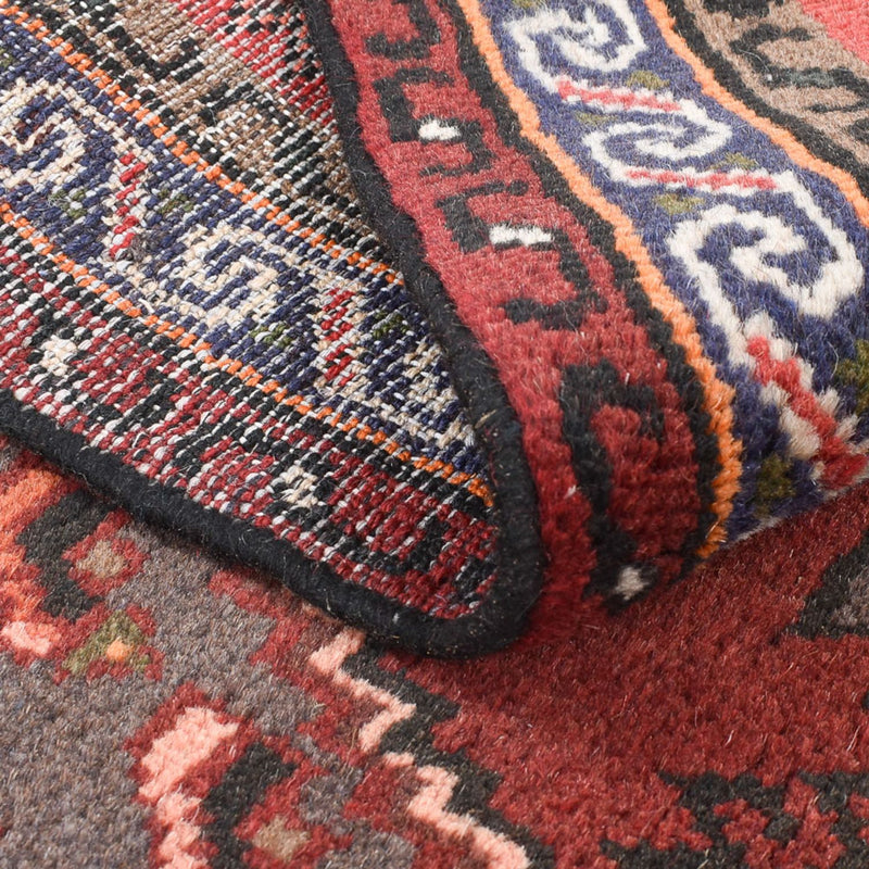 Tapis persan - Bidjar - 136 x 96 cm - rouge clair