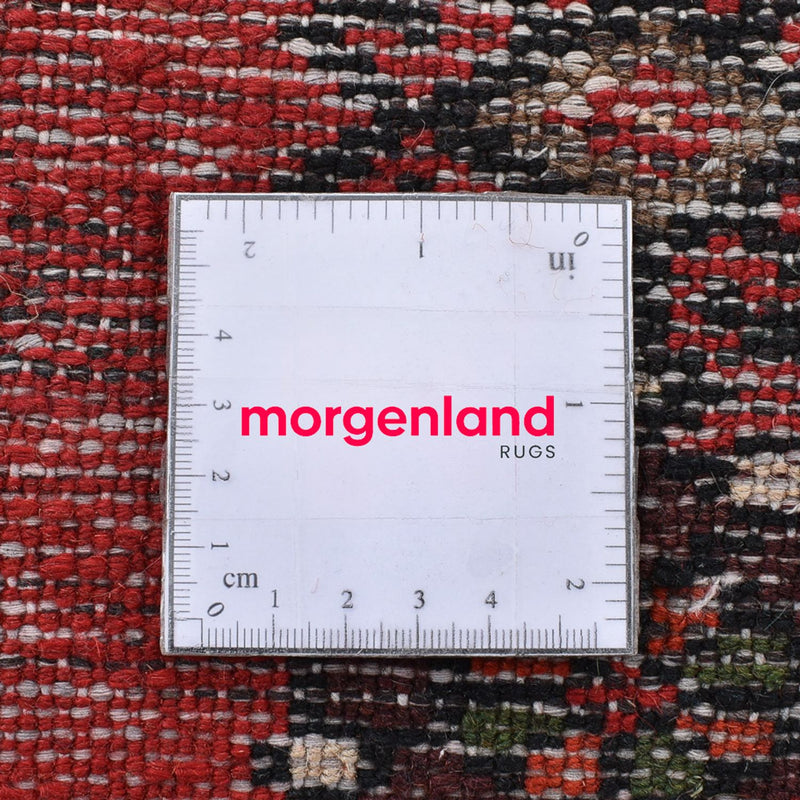 Tapis persan - Bidjar - 136 x 96 cm - rouge clair