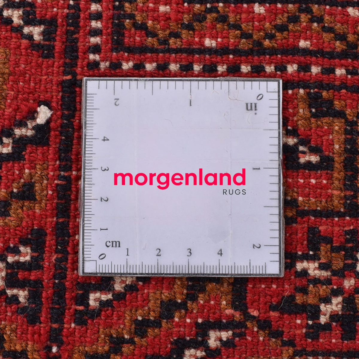 Tapis Turkaman - 385 x 304 cm - rouge