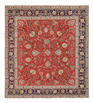 Tapis persan - Tabriz - 328 x 291 cm - rouge