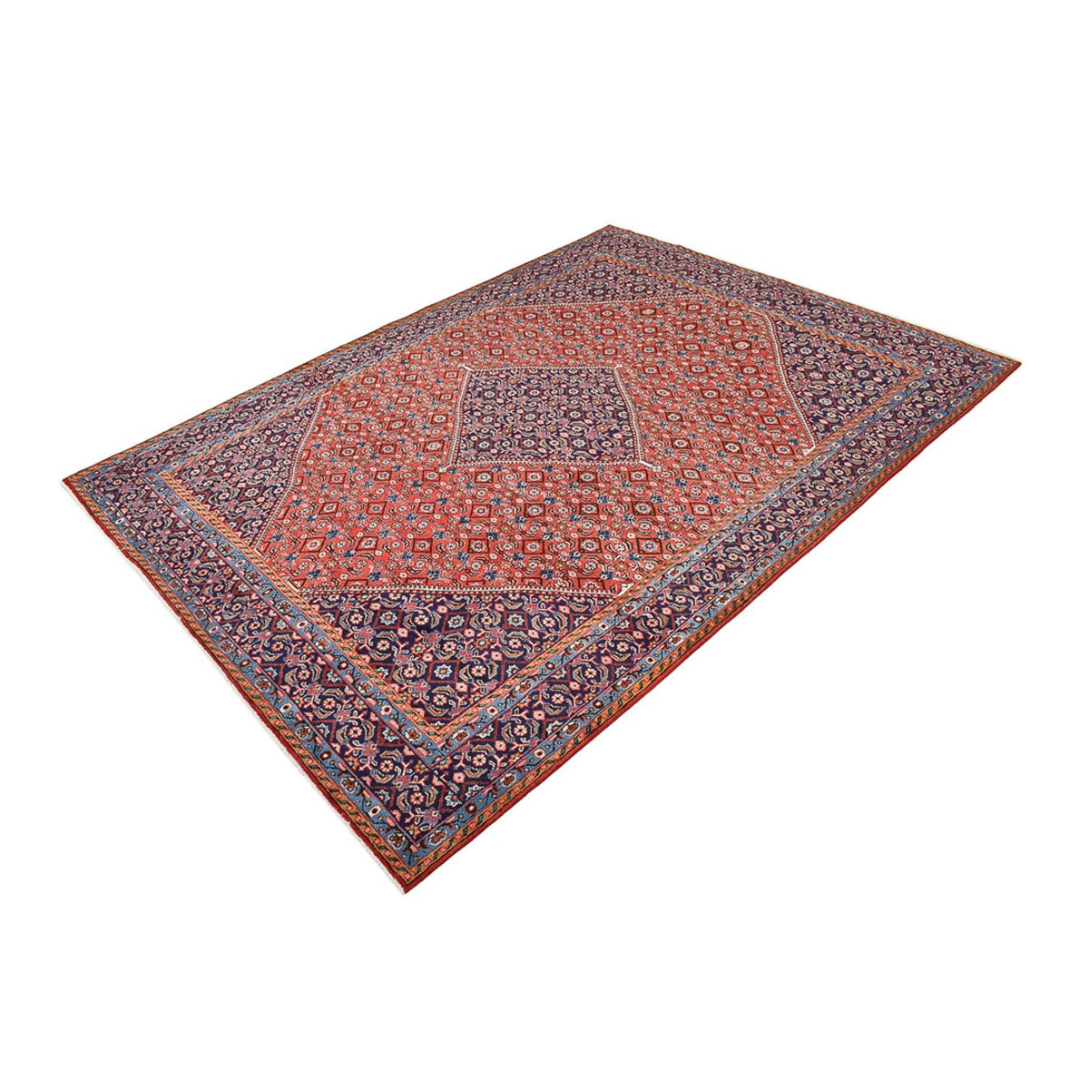 Tapis persan - Keshan - 385 x 283 cm - rouge