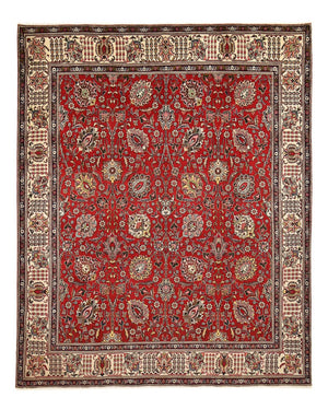 Tapis persan - Tabriz - 374 x 295 cm - rouge