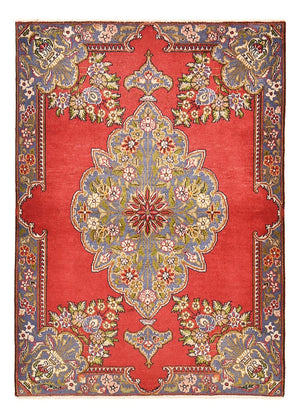 Tapis persan - Tabriz - 142 x 100 cm - rouge