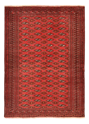 Tapis Turkaman - 138 x 98 cm - rouge