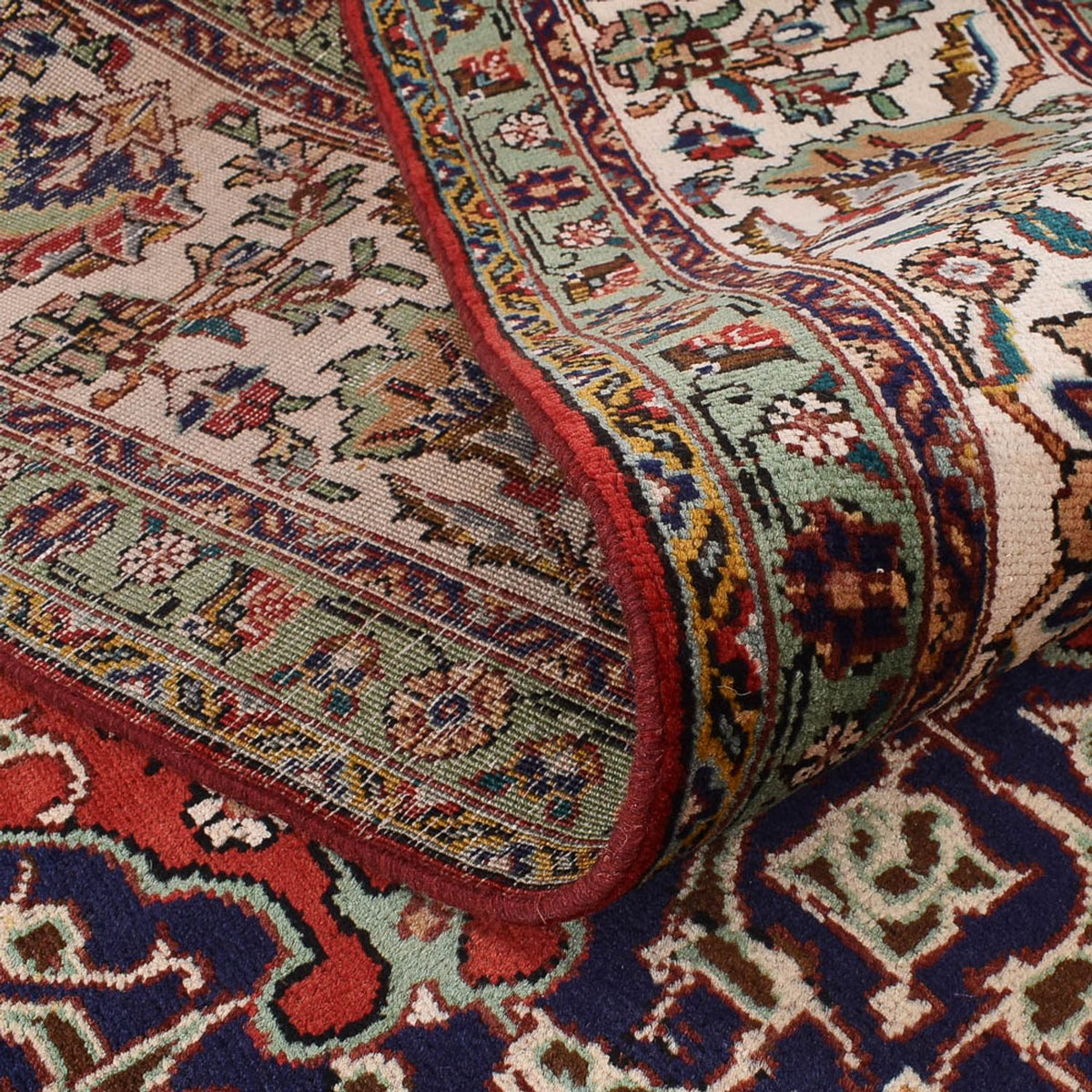 Tapis persan - Tabriz - 395 x 308 cm - rouge