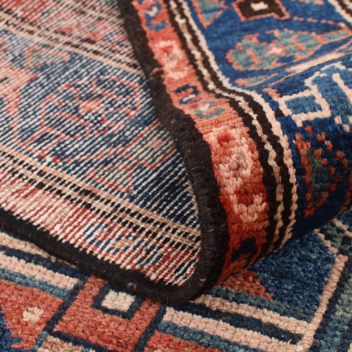 Tapis de couloir Tapis persan - Nomadic - 292 x 102 cm - rouge clair