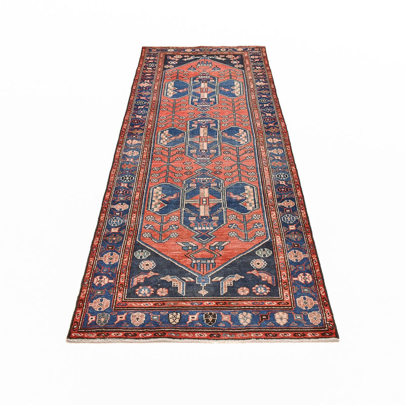 Tapis de couloir Tapis persan - Nomadic - 292 x 102 cm - rouge clair