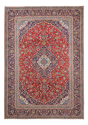 Tapis persan - Keshan - 403 x 295 cm - rouge