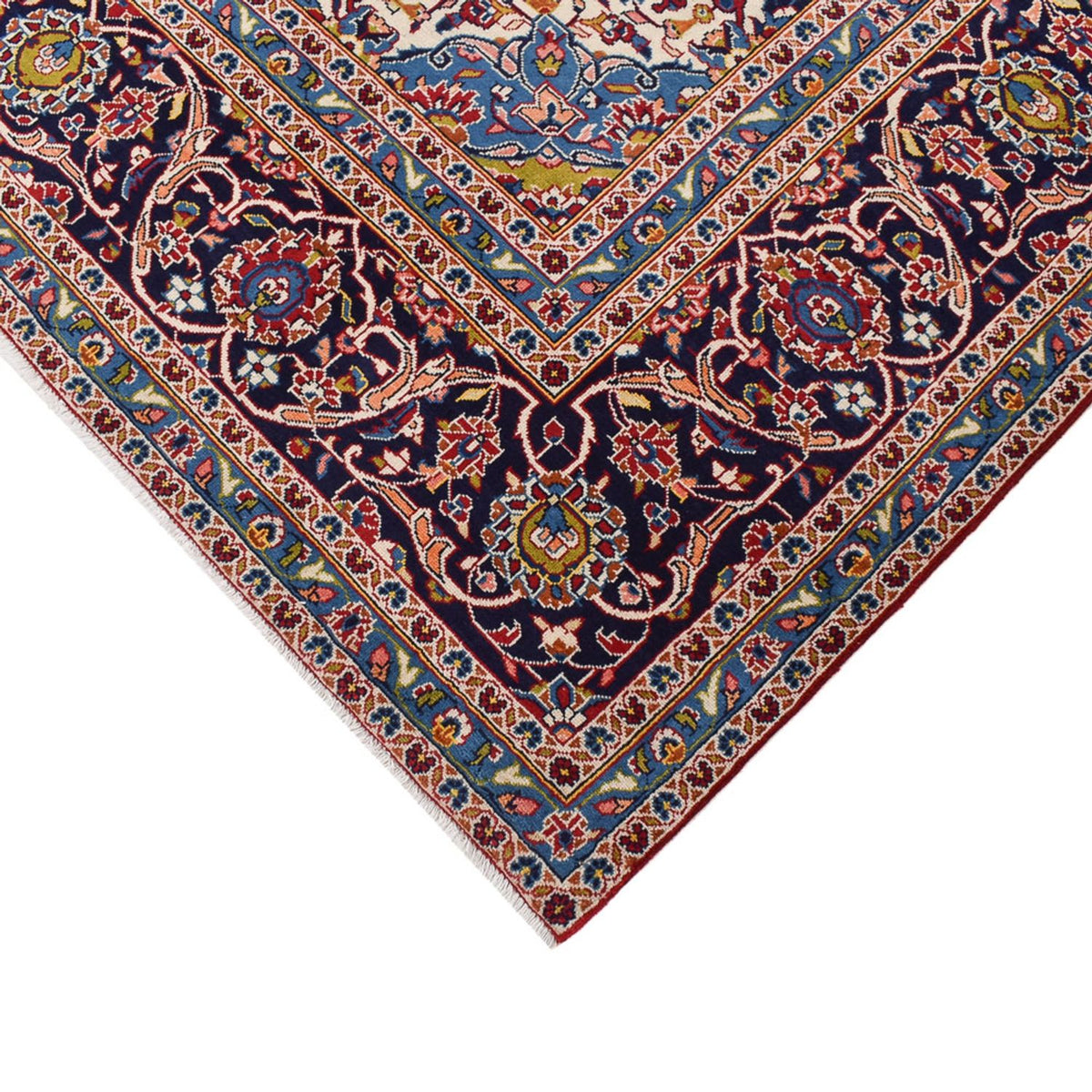 Tapis persan - Keshan - 403 x 295 cm - rouge