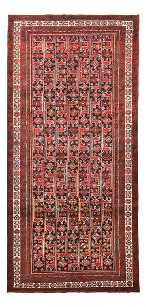 Tapis de couloir Tapis Belutsch - 307 x 147 cm - rouille