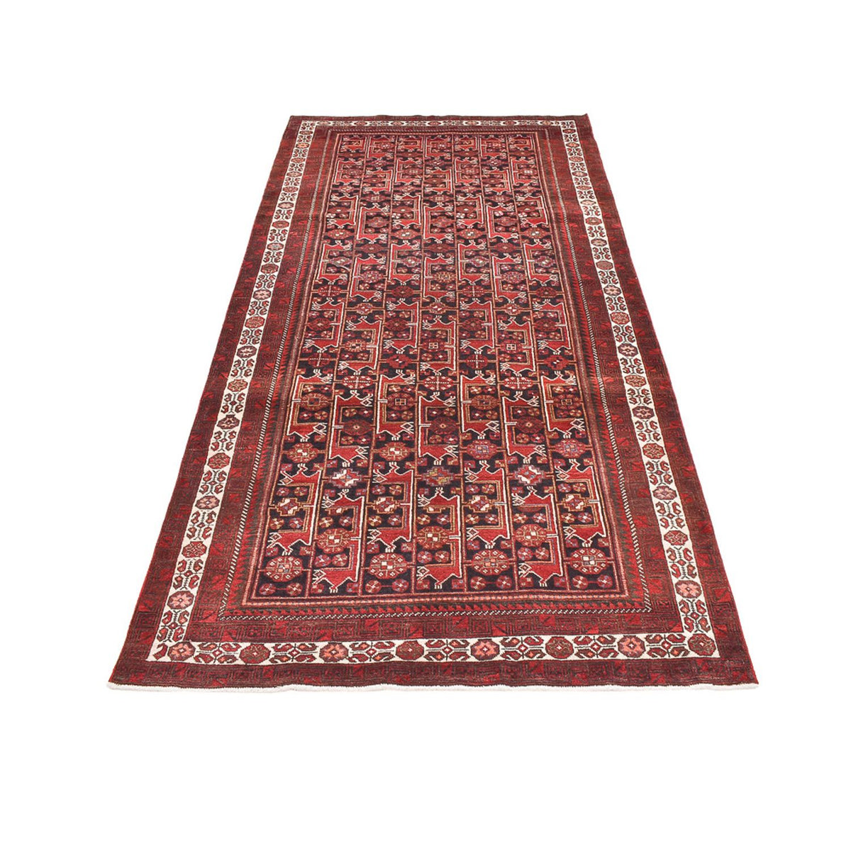 Tapis de couloir Tapis Belutsch - 307 x 147 cm - rouille