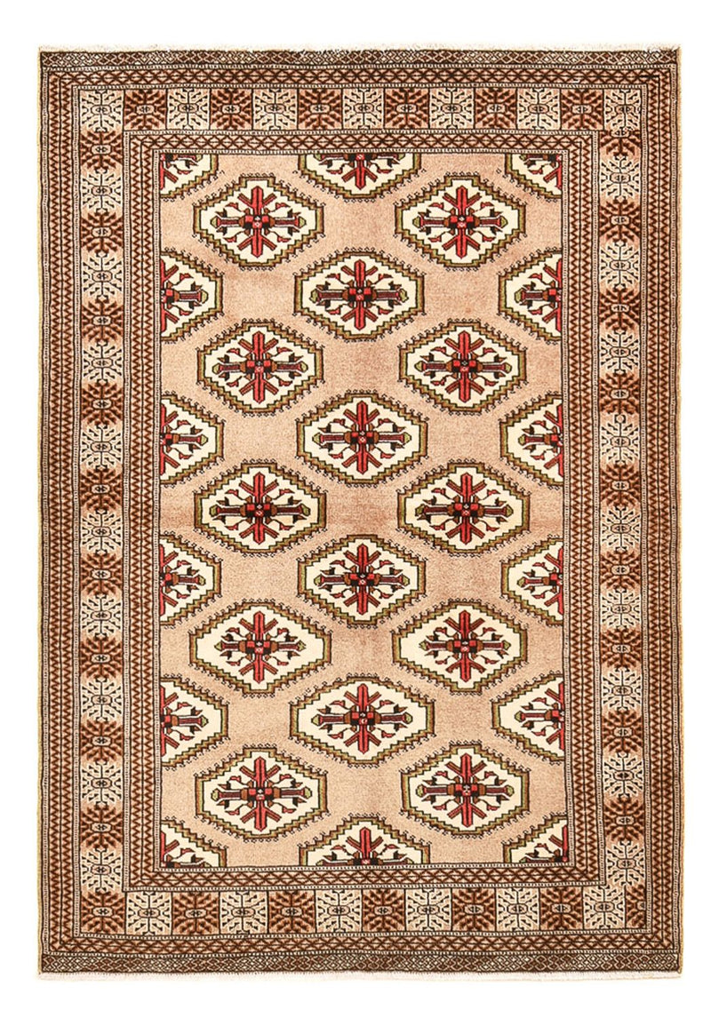 Tapis Turkaman - 191 x 134 cm - sable