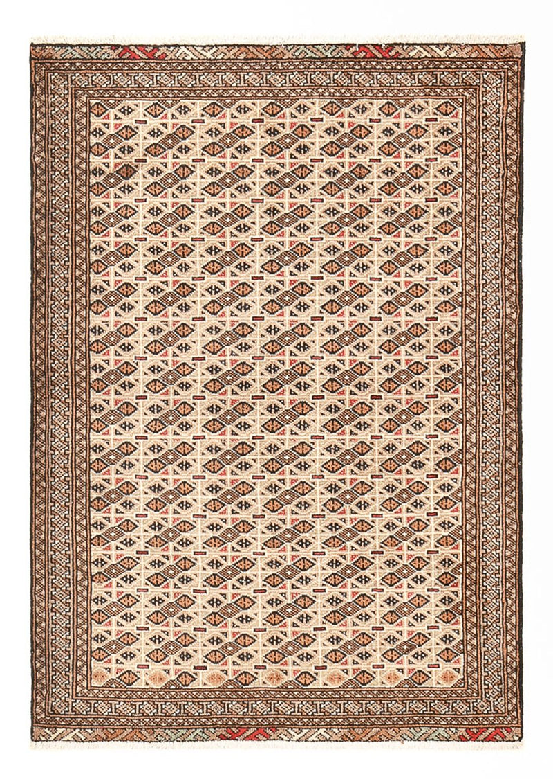 Tapis Turkaman - 141 x 100 cm - sable