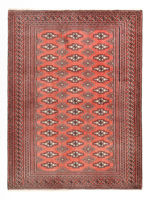 Tapis Turkaman - 132 x 99 cm - rouge