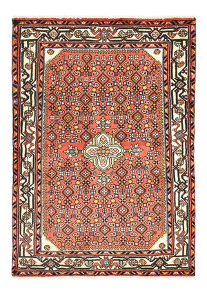 Tapis persan - Nomadic - 132 x 91 cm - rouge