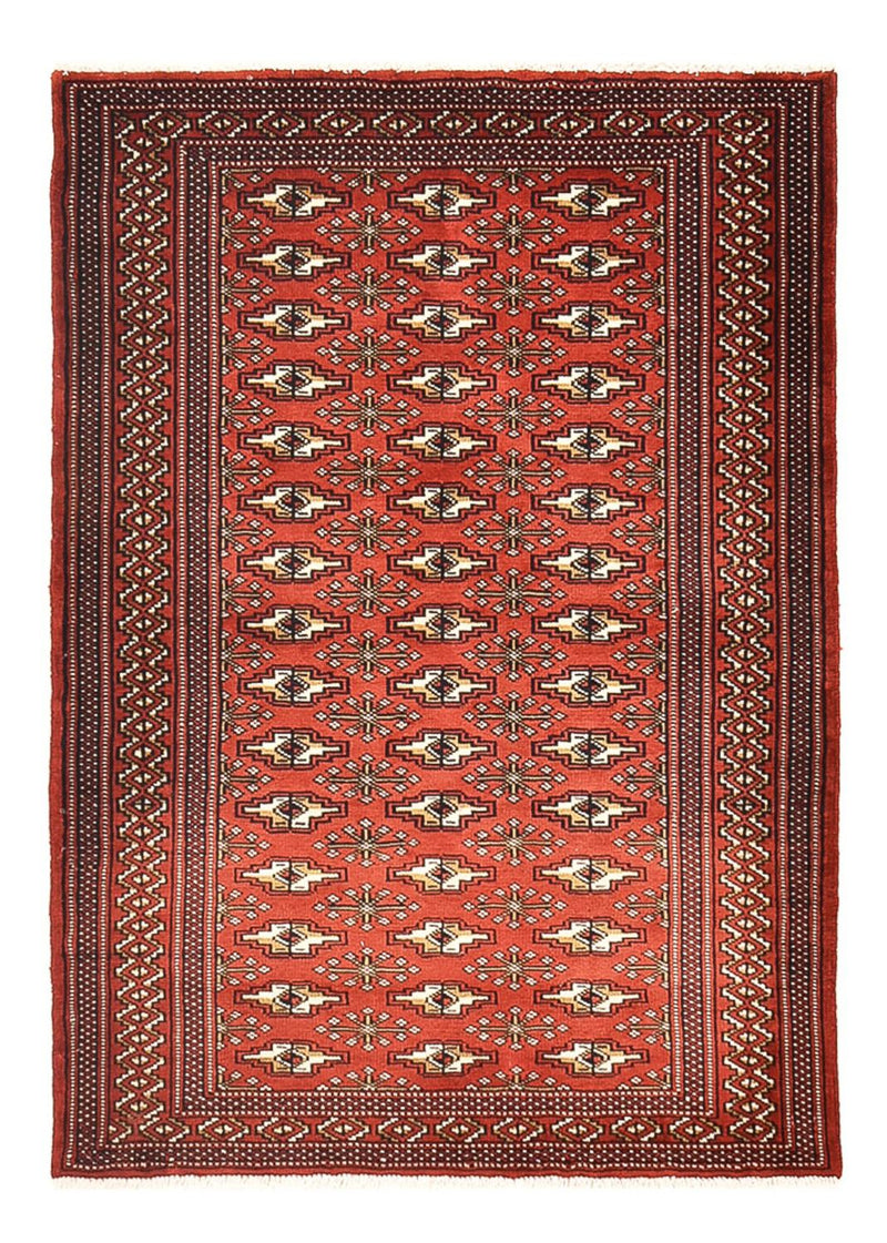 Tapis Turkaman - 133 x 95 cm - rouge