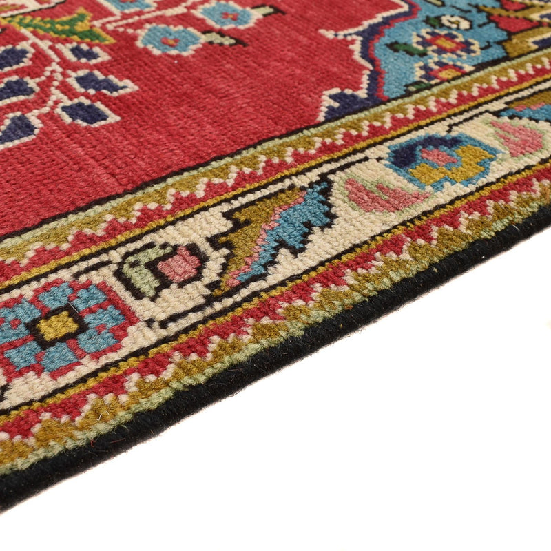 Tapis de couloir Tapis persan - Tabriz - 343 x 80 cm - rouge