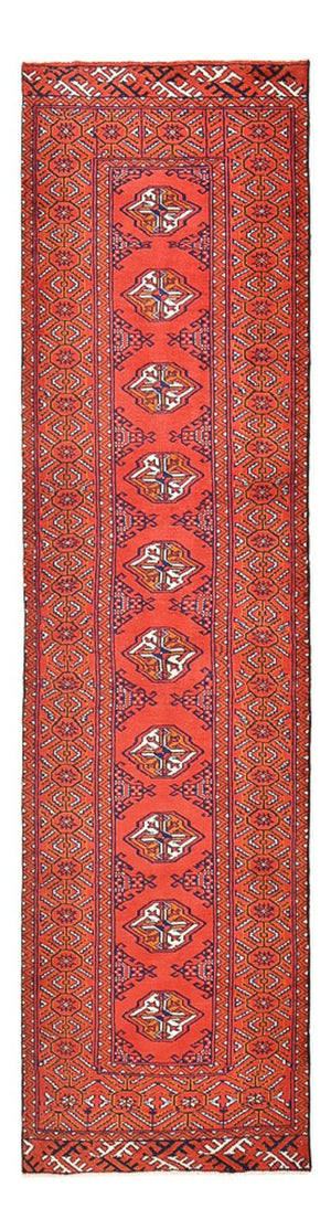 Tapis de couloir Tapis Turkaman - 277 x 75 cm - rouge