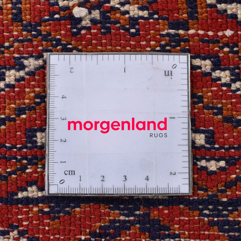 Tapis de couloir Tapis Turkaman - 277 x 75 cm - rouge