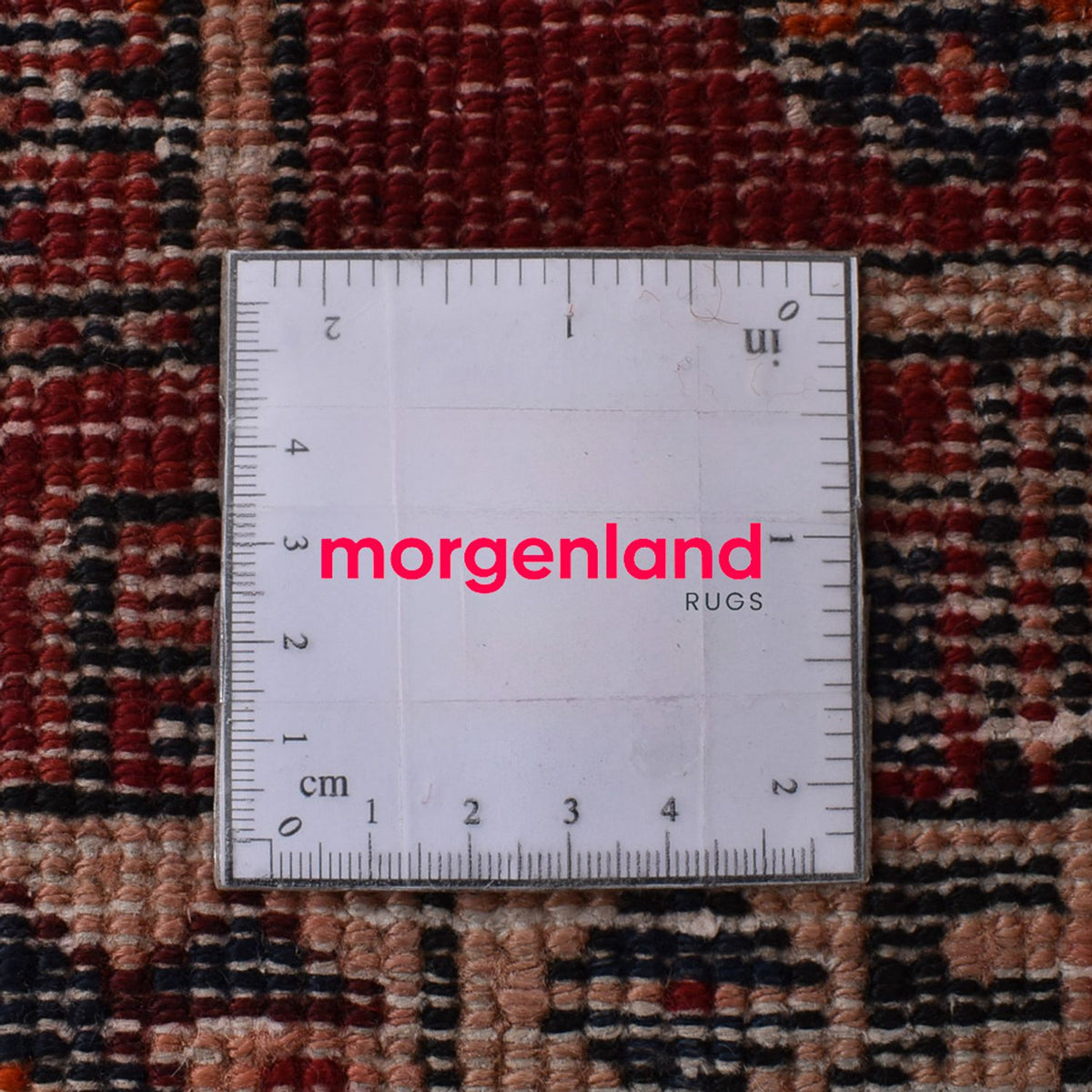 Tapis de couloir Tapis persan - Tabriz - 460 x 98 cm - rouille