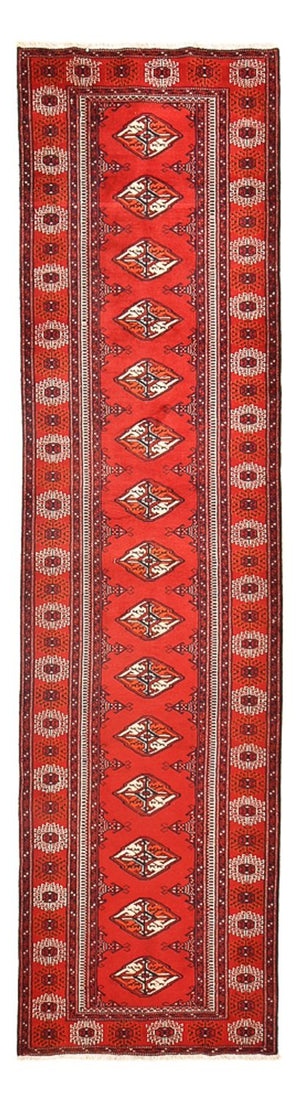 Tapis de couloir Tapis Turkaman - 353 x 89 cm - rouge