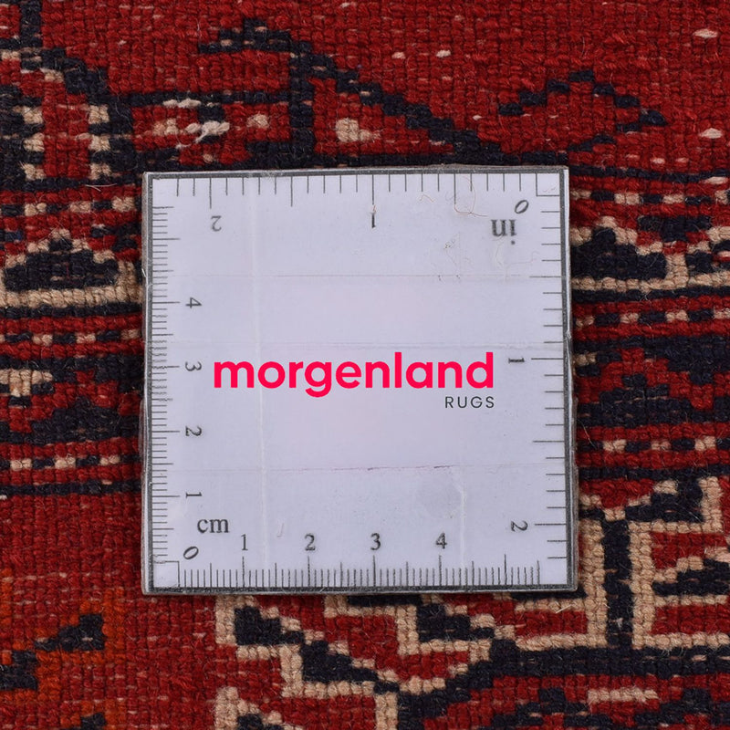 Tapis de couloir Tapis Turkaman - 353 x 89 cm - rouge