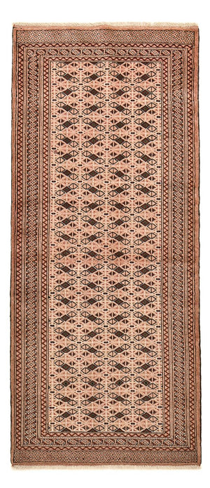 Tapis de couloir Tapis Turkaman - 193 x 83 cm - rouge clair