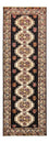 Tapis de couloir Tapis Turkaman - 187 x 63 cm - bleu foncé