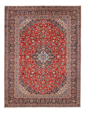 Tapis persan - Keshan - 383 x 273 cm - rouge