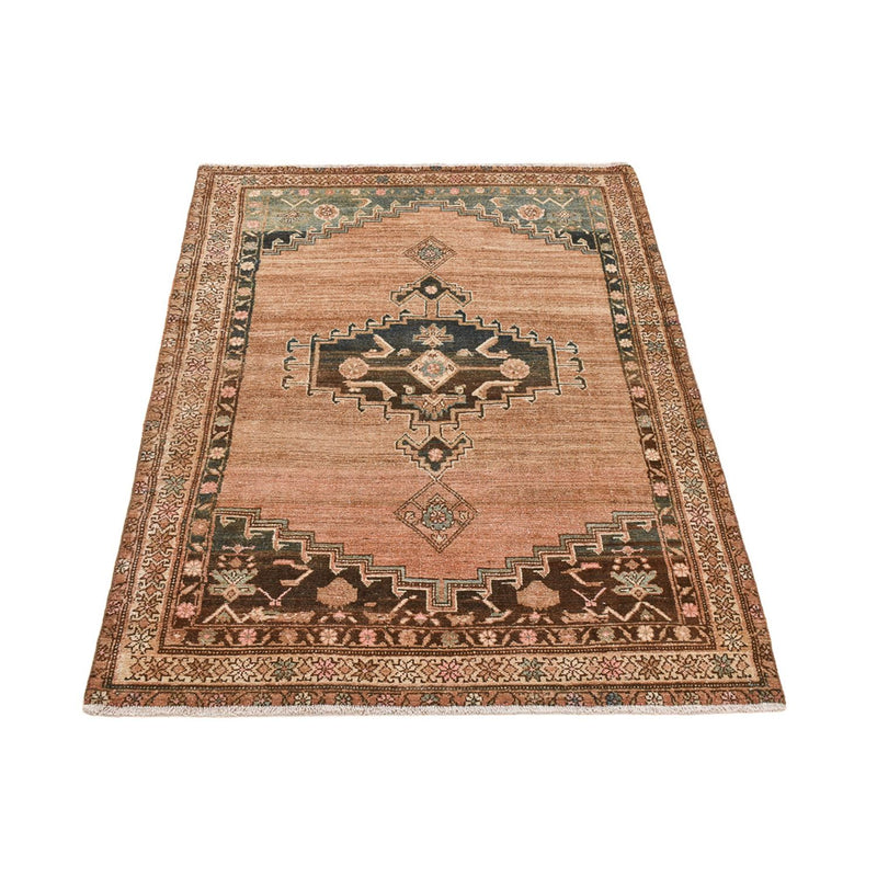 Tapis vintage - 186 x 126 cm - rouge clair