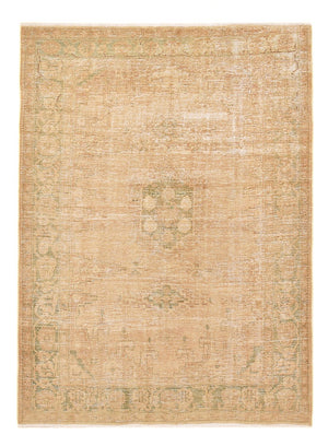 Tapis vintage - 206 x 145 cm - beige foncé