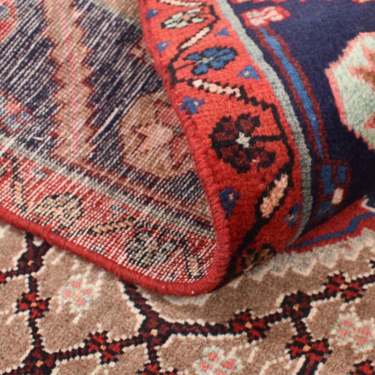 Tapis persan - Nomadic - 146 x 97 cm - multicolore