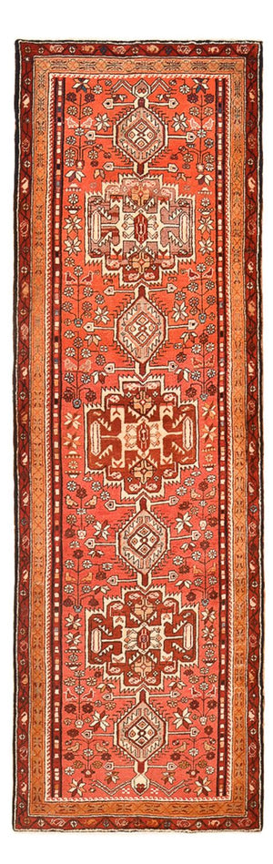 Tapis de couloir Tapis persan - Nomadic - 254 x 80 cm - rouge